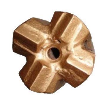 40mm X-Type Cross Drag Bit for Pneumatic Rock Drilling