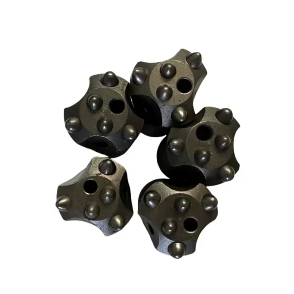 38–42 mm Six-Tooth Oblique-Hole Bit for Tunneling