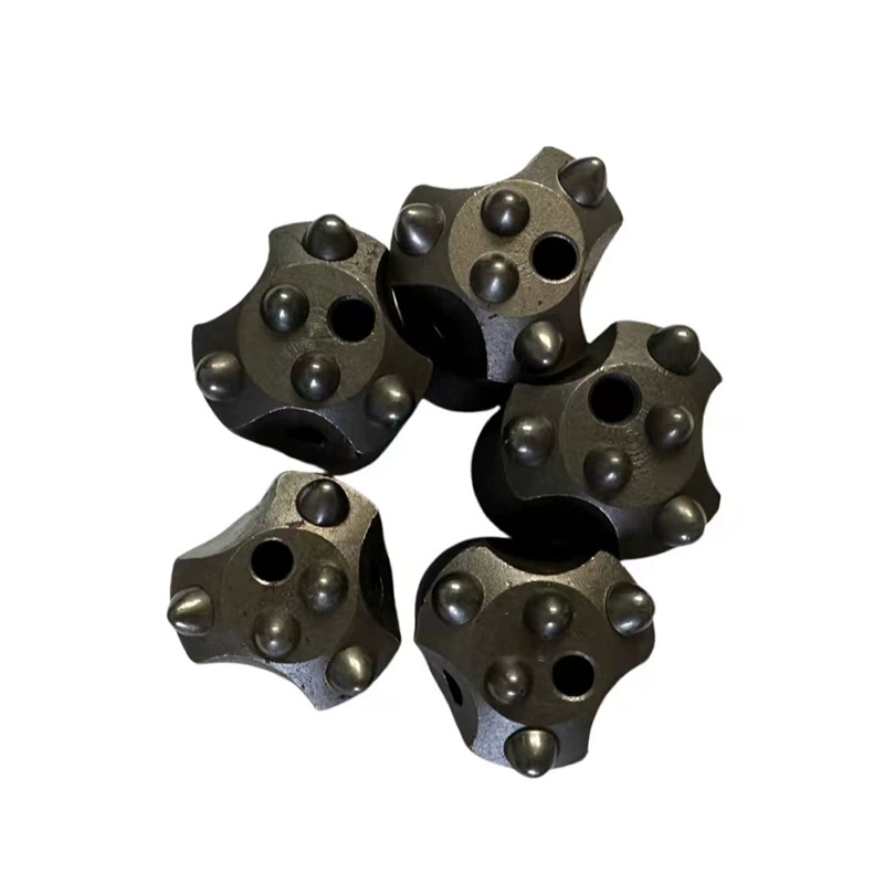 38–42 mm Six-Tooth Oblique-Hole Bit for Tunneling