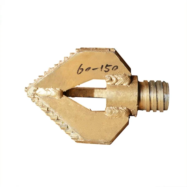 60–150mm Three-Wing Drag Bit for Construction Drilling